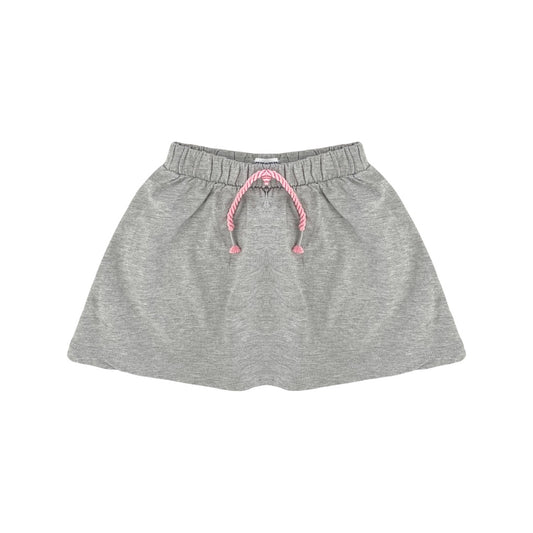 Pelēki svārki 128 "Pocopiano" pink rope
