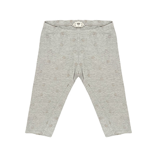 Pelēki legingi 128 "H&M" Glitter dots