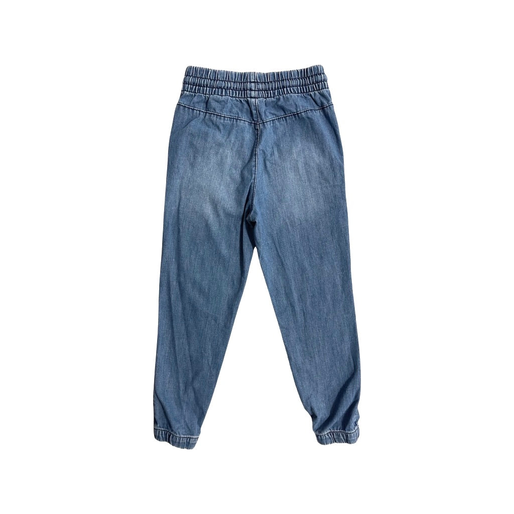 Zili, elastīgi džinsi 128 "H&M"