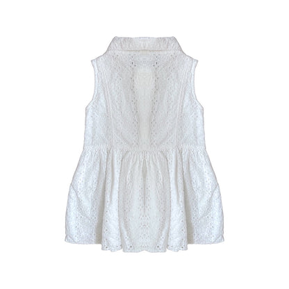Balta kokvilnas kleitiņa 98 "Primark"