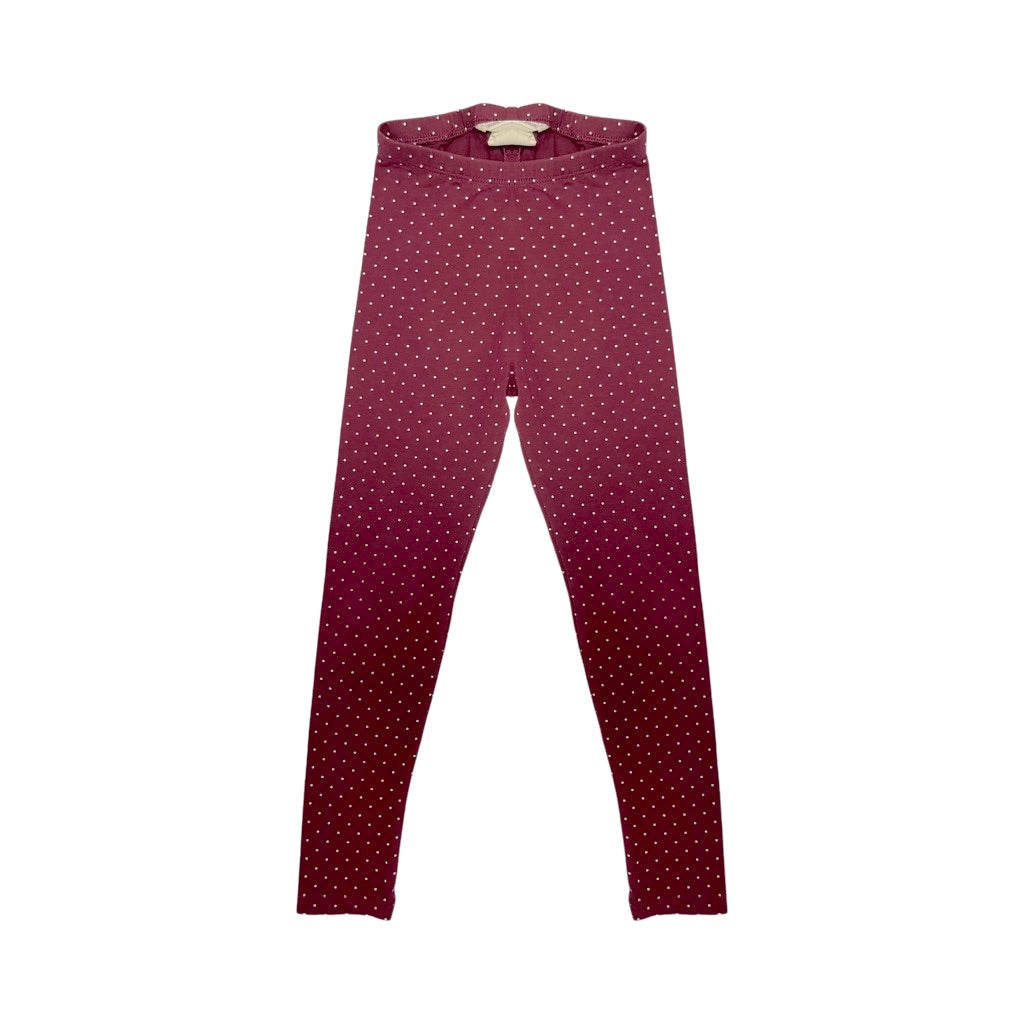 "H&M" sarkani legingi meitenei 116 burgundy