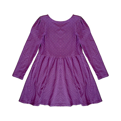 "H&M" lillā kokvilnas kleitiņa 116
