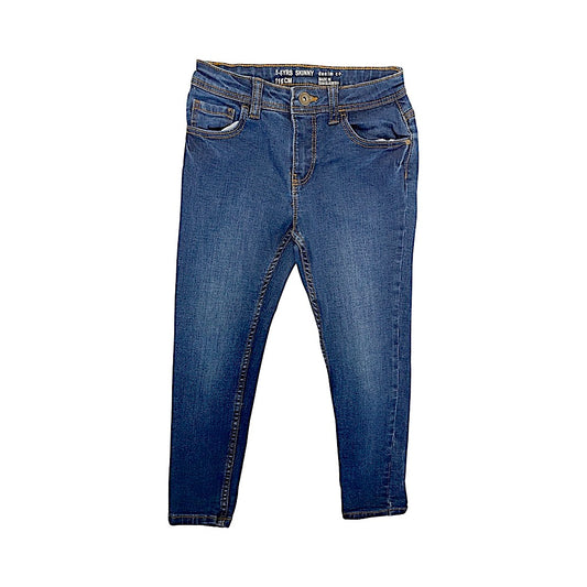 "Denim Co" zili džinsi puišiem 116 Skinny