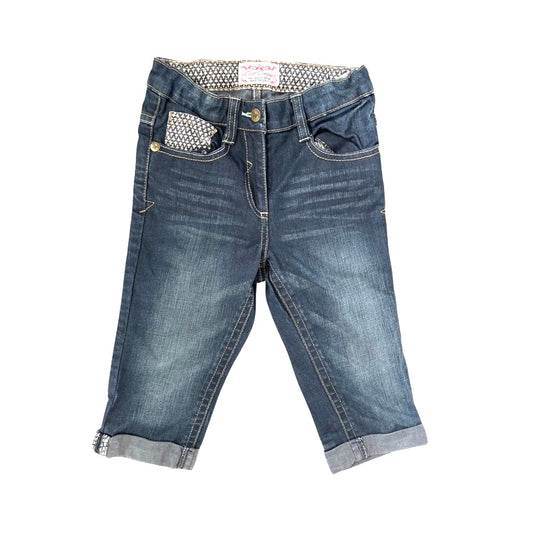 Džinsu bridži 128 "S.Oliver" Stitch back