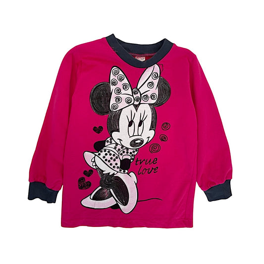 Rozā tops meitenei 122 Minnie