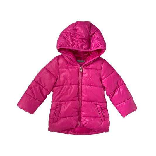 "United Colours of Benetton" rozā ziemas jaka 94
