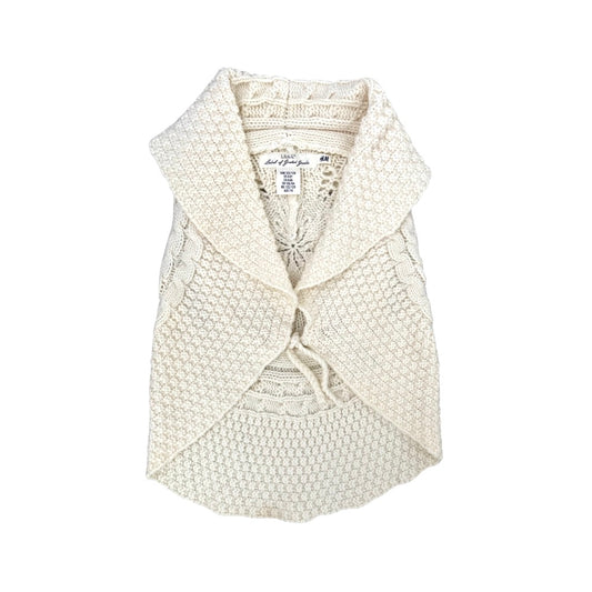 Adīta meiteņu veste 128 "H&M" Flower knit
