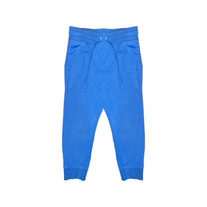 "H&M" zilas kokvilnas bikses blue lagoon 104