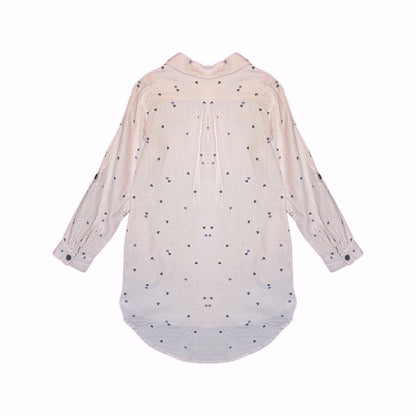"H&M" krekla kleita peach hearts 110