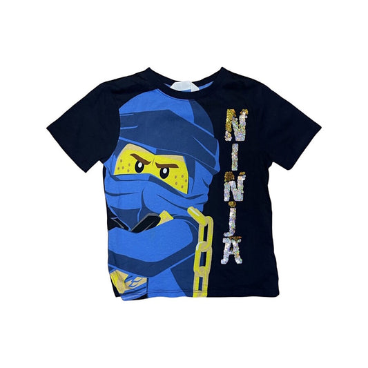 "H&M" Lego T-krekls Ninja glitter 116