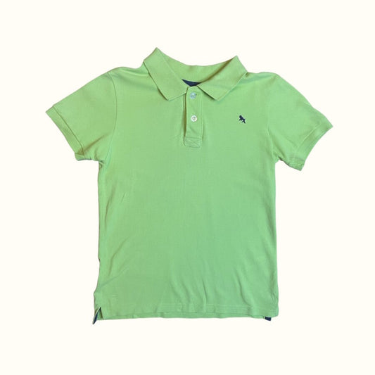 "H&M" zaļgani dzeltens polo krekls 116