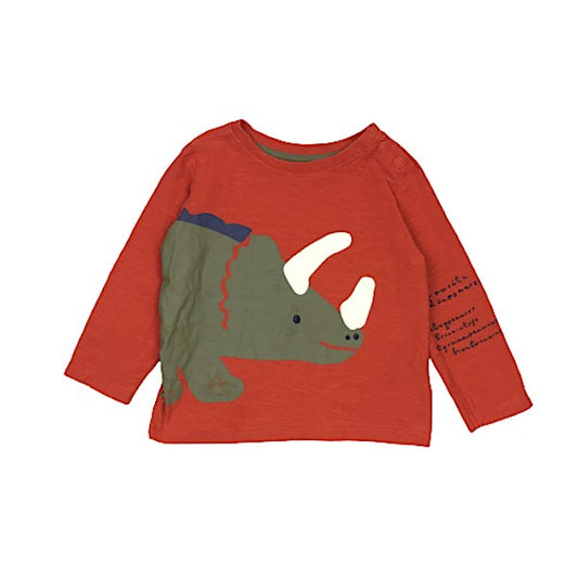 Oranžs krekls dinosaurus 68cm