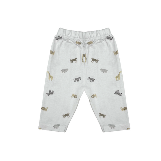 "The Little White Company" kokvilnas bikses zebra 56cm