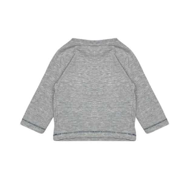 "Mothercare" pelēks kokvilnas krekls 74cm