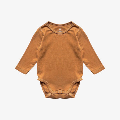 "H&M" brūns bodijs organic cotton 68cm