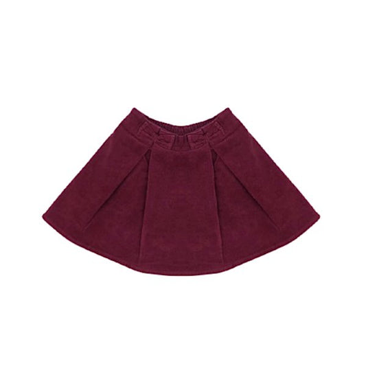 Silti bordo svārki "Nutmeg" 98cm