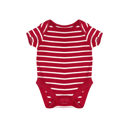 "Mini Club" bodijs mainly pink stripes 62cm