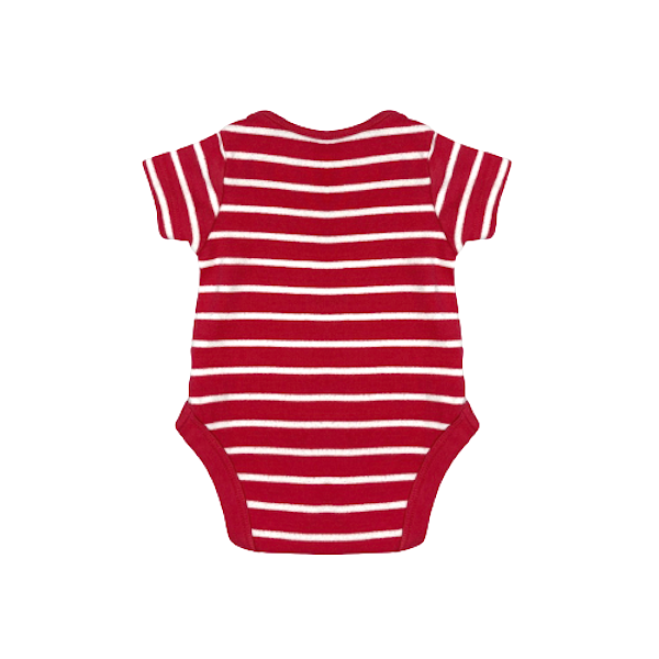 "Mini Club" bodijs mainly pink stripes 62cm