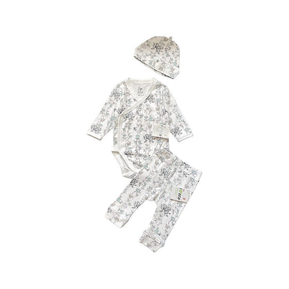 "I Love Eco" trīsdaļīgs kostīms ar aplikācijām 56cm