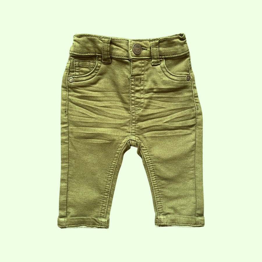 "George" zaļi džinsi Denim 62cm