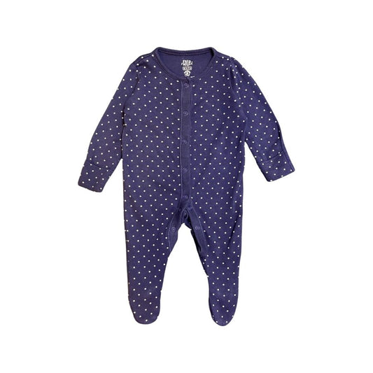 "F&F" zils kokvilnas rāpulis Dots 62cm