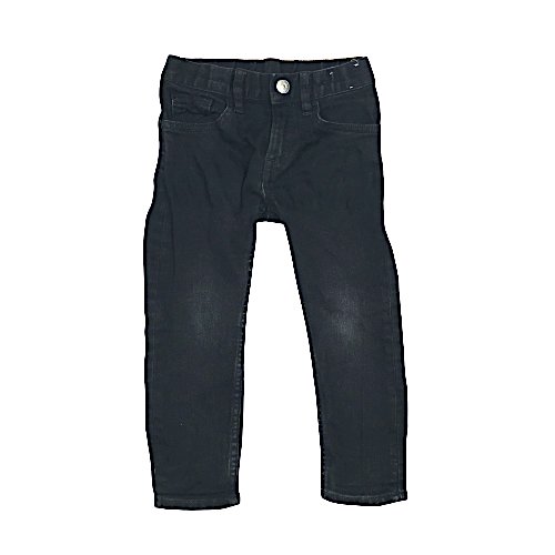 Melnas džinsu bikses Slim Fit