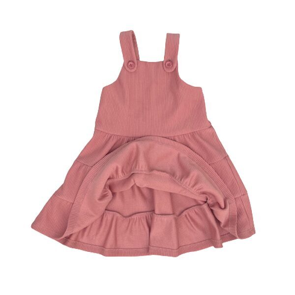 Kupla, rozā kleitiņa-sarafāns "Nutmeg" 86cm