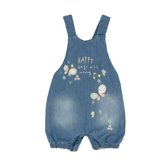 "Mothercare" džinsu romperis Happy Days 86cm