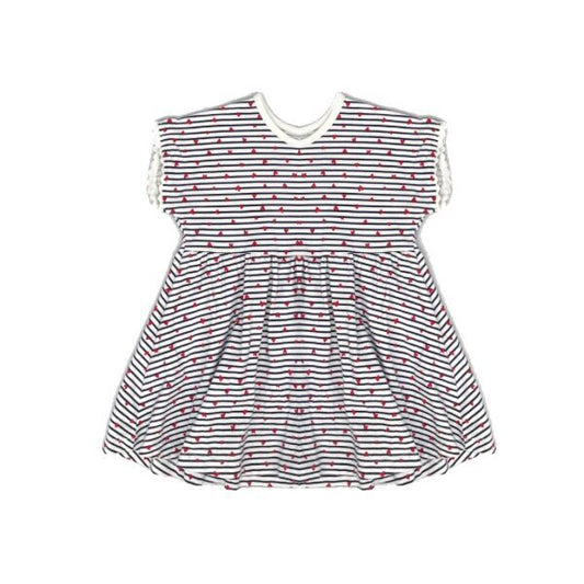 Kokvilnas kleitiņa Herts&Stripes "George" 86cm