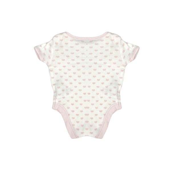 "Mothercare" bodijs pink hearts 50cm
