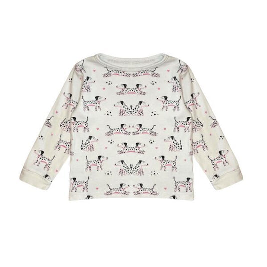 "Gorge" kokvilnas krekls Dalmations&pink 86cm