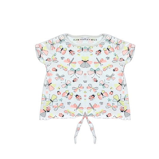 T-krekls crop top butterfly "Nutmeg" 92cm