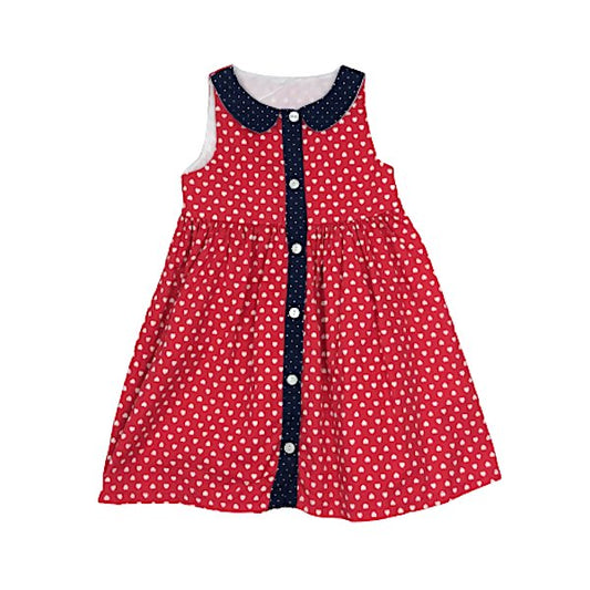 "Mothercare" kleita red hearts 86cm