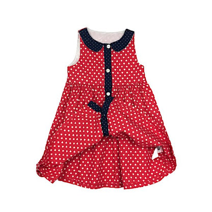 "Mothercare" kleita red hearts 86cm