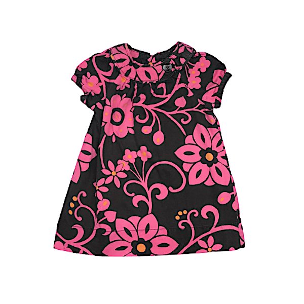 "GAP" kleita pink flowers 84cm