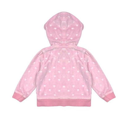 "Mothercare" silta rozā jaka ar kapuci 74cm