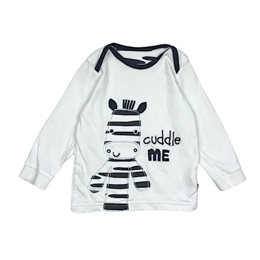 "Mothercare" balts krekls cuddle me 86cm