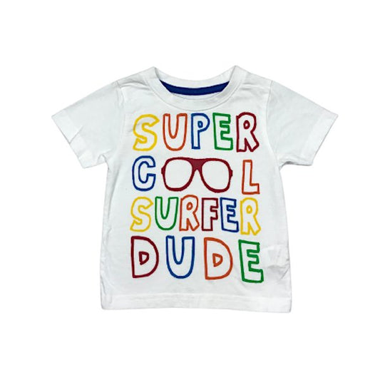 "Early Days" balts T-krekls dude