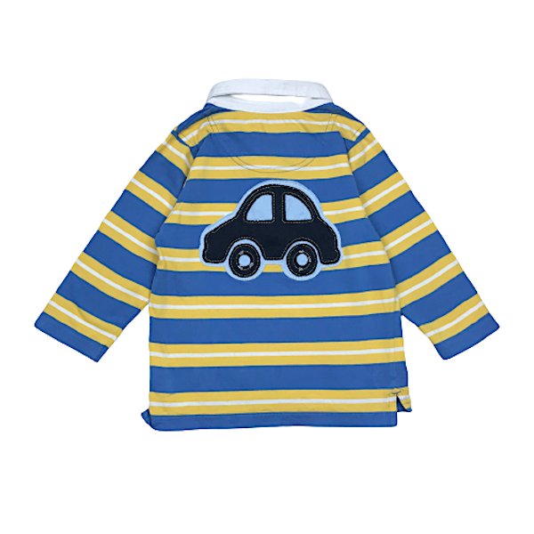 Strīpains polo krekls cars "T.U." 104cm