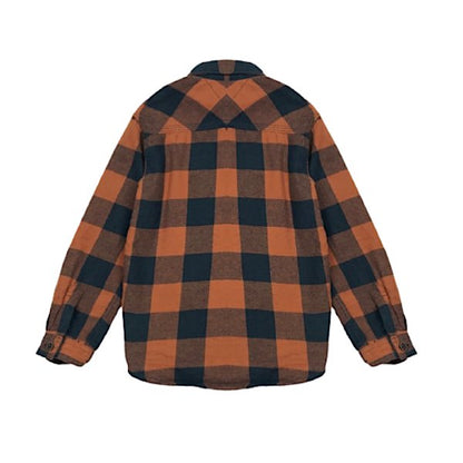 Rūtains krekls orange "George" 104cm