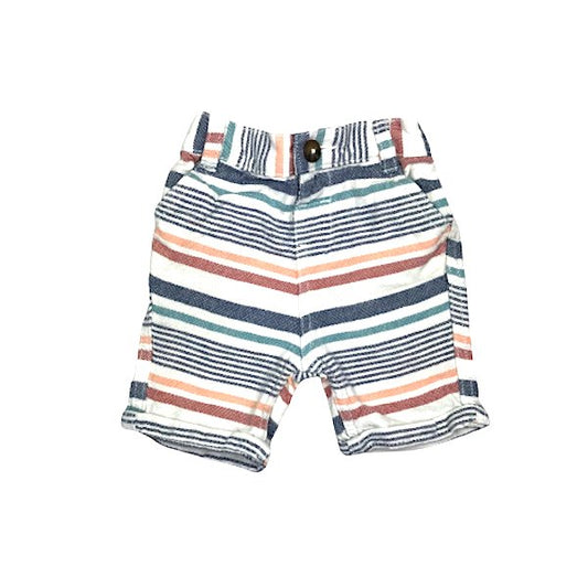 Kokvilnas šorti stripes "F&F" 74cm