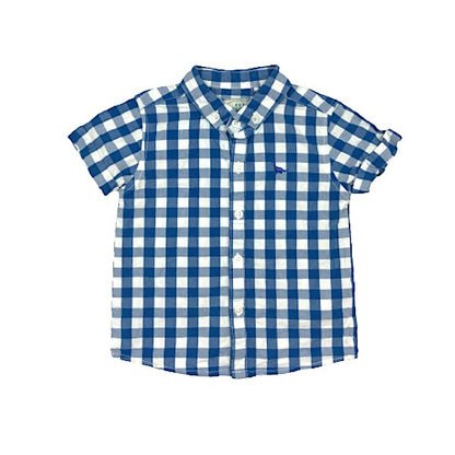 "Next" rūtains krekls blue 74cm
