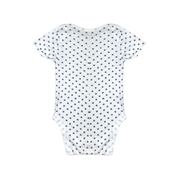 Balts bodijs stars "Primark" 74cm