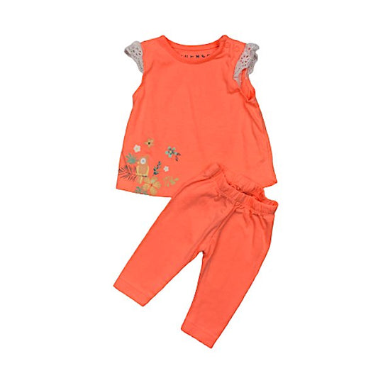 Divdaļīgs kostīms orange tropic "Nutmeg" 56cm