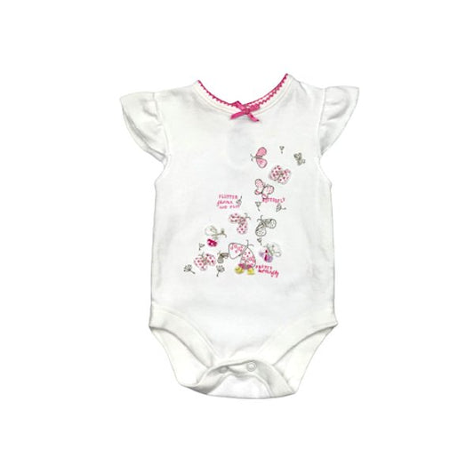 Balts bodijs butterflies "George" 56cm
