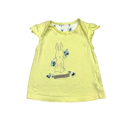 "Mothercare" dzeltens krekliņš bunny 68cm