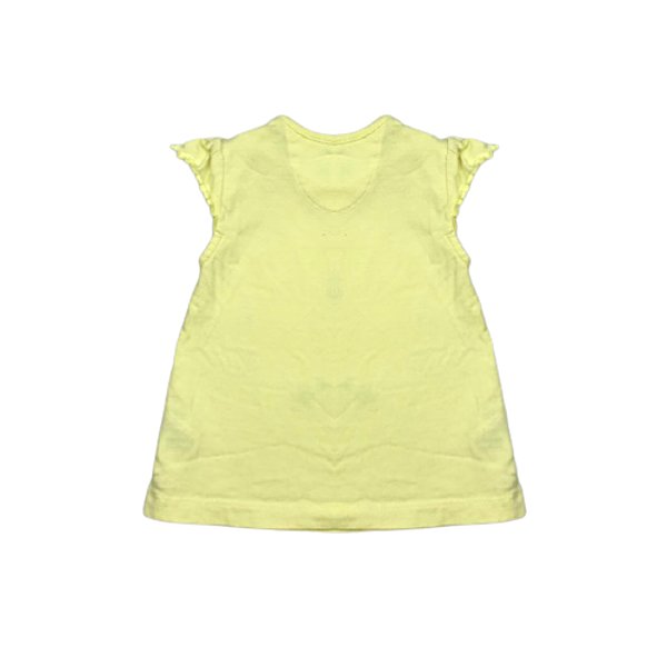 "Mothercare" dzeltens krekliņš bunny 68cm