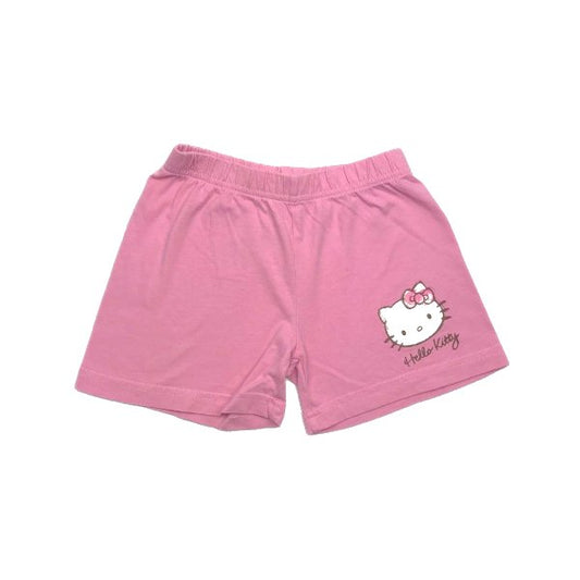 "Hello Kitty" rozā kokvilnas šorti