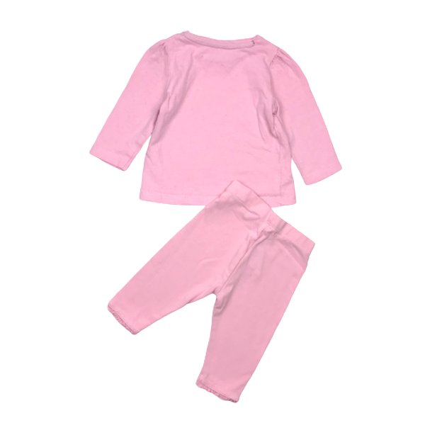 "Mothercare" divdaļīgs rozā kostīms 62cm