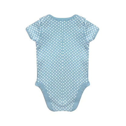 Bodijs baby blue flower 62cm